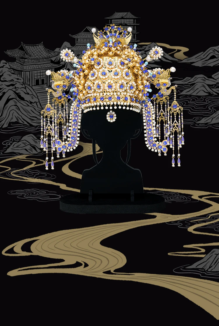 Sui Dynasty Gilt Phoenix Crown - Image 7