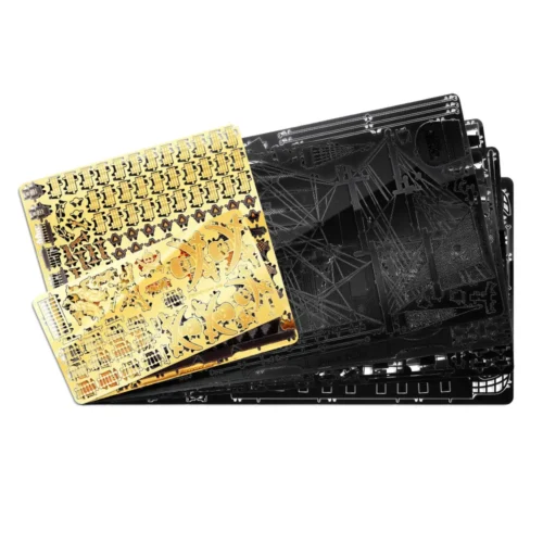 The Black Pearl 3D metal pirate ship puzzle kit