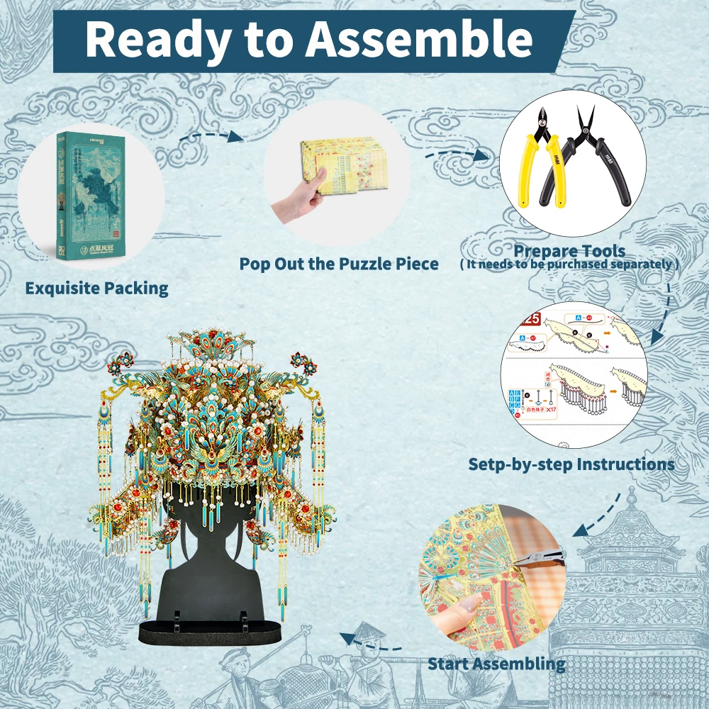 Kingfisher Phoneix Tiara - Image 6