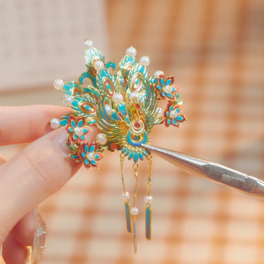 Kingfisher Phoneix Tiara - Image 5