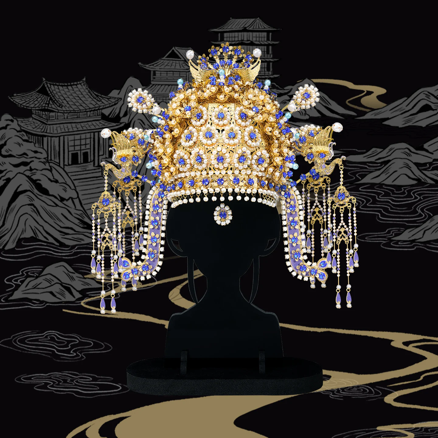 Sui Dynasty Gilt Phoenix Crown - Image 6