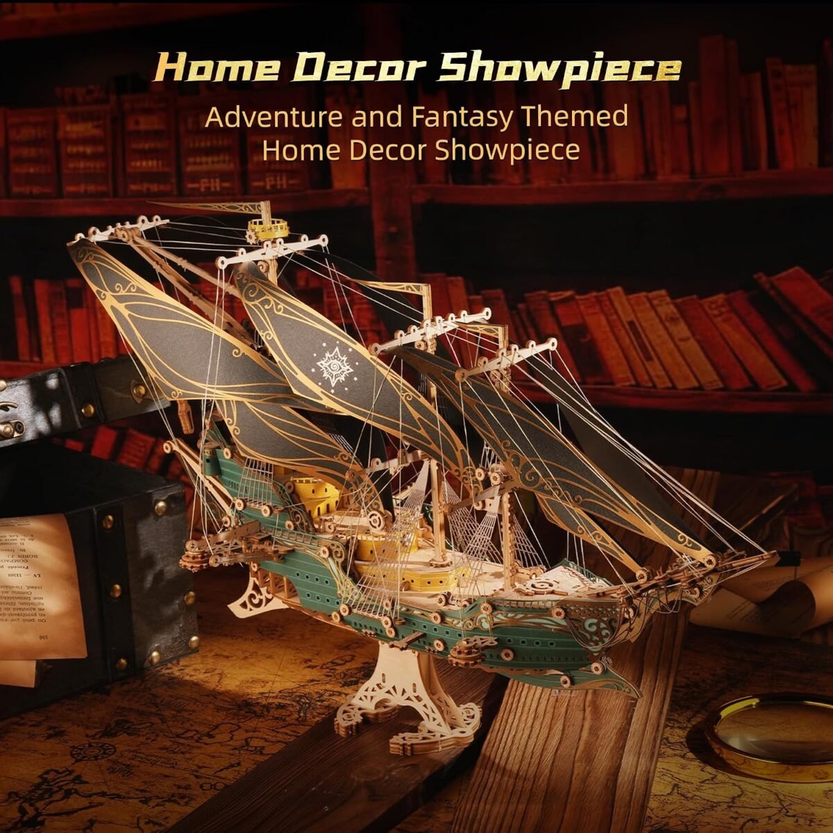 Steampunk Pirate Ship 4