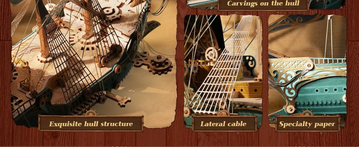 Steampunk Pirate Ship 6