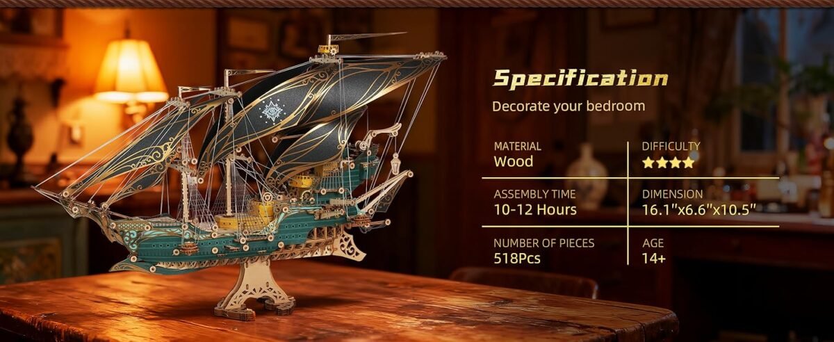 Steampunk Pirate Ship 8