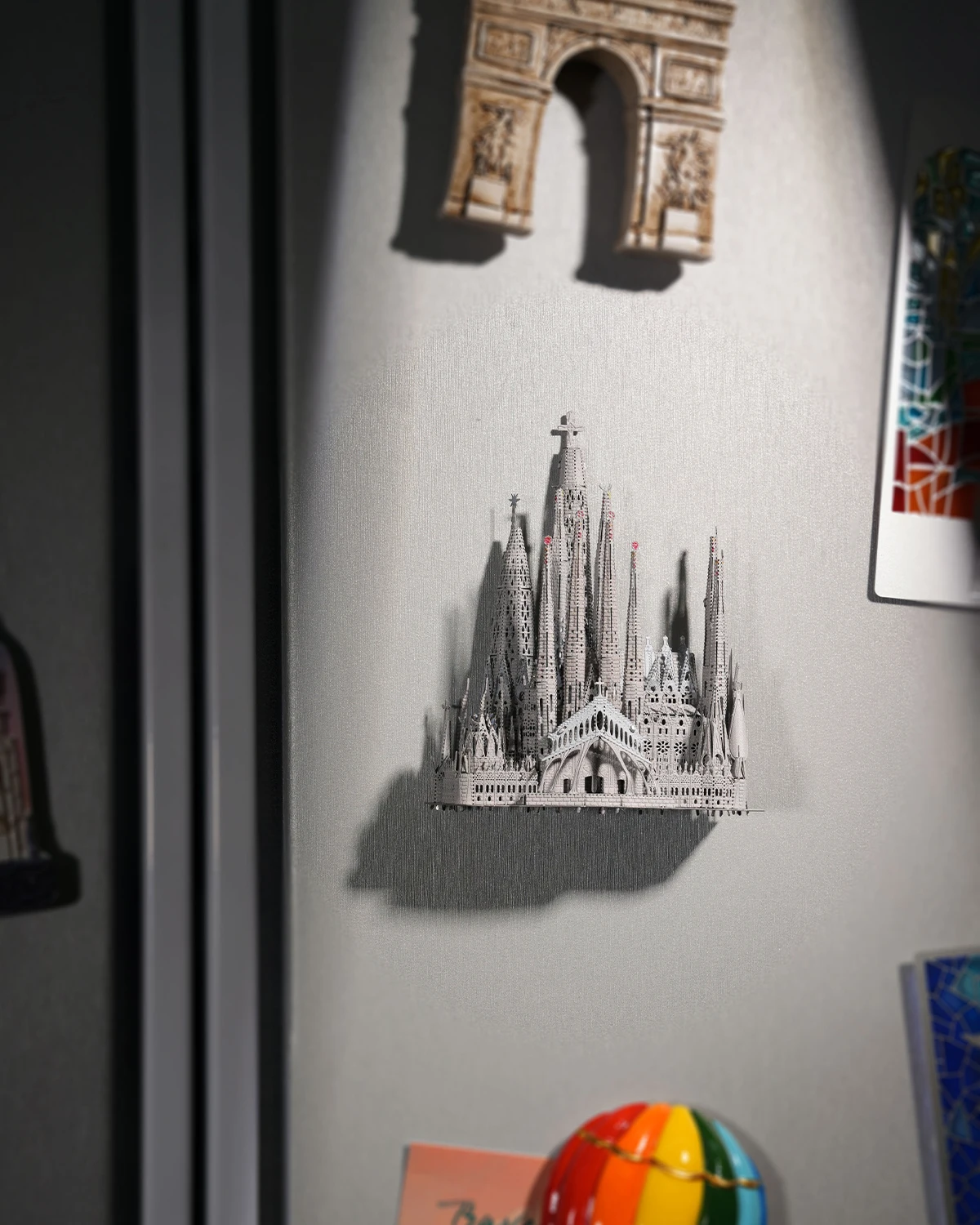 La Sagrada Familia 3D Metal Fridge Magnet Model Kit - Image 3