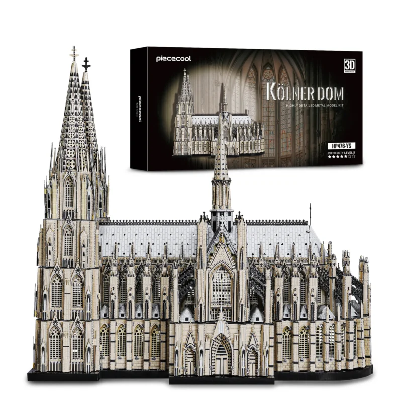 Cologne Cathedral 3D Metal Architecture Model Kit