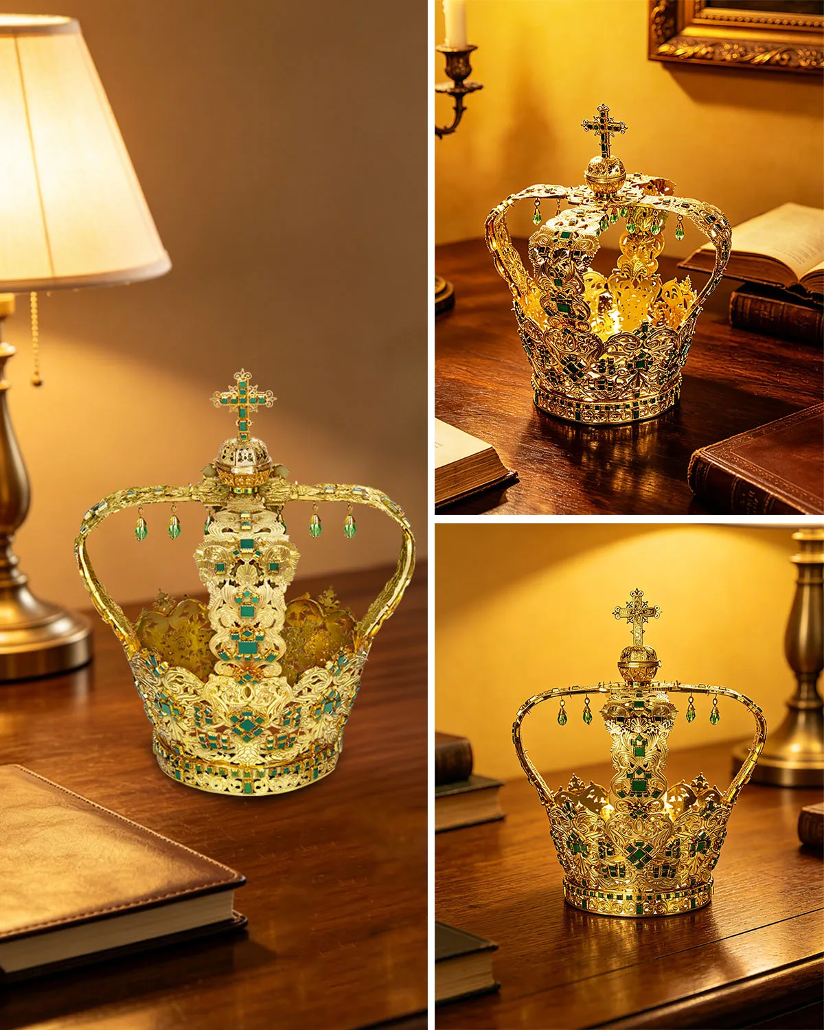 Crown of the Andes 3D Metal Puzzle Model Kit - Image 3