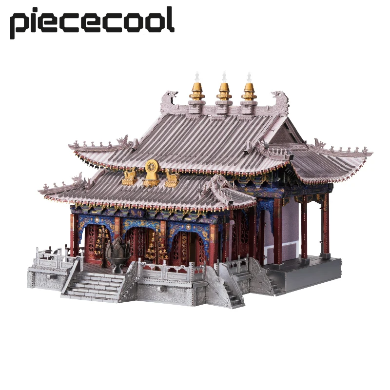 Wuye Temple 3D Metal Architecture Model Kit