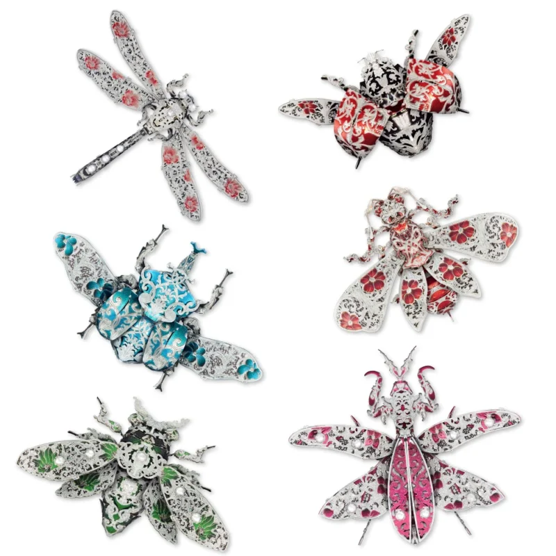 Insect Brooch 3D Metal Puzzle